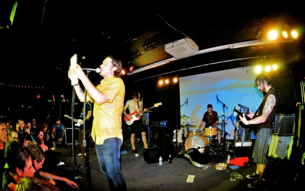 Cap'n Jazz performing live